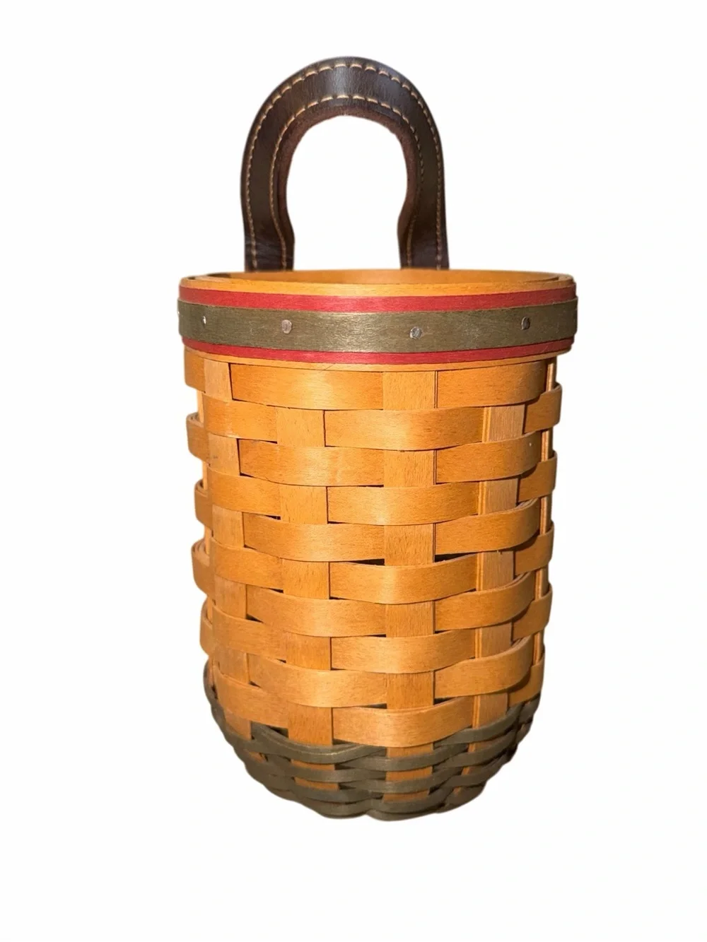 VINTAGE 2002 Longaberger Santa’s Helper Hanging Basket